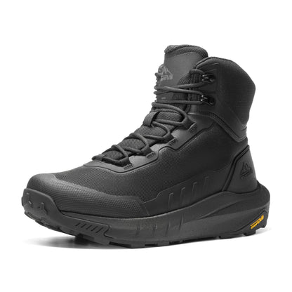 Men's Boots - Non-Slip Sole Cushioned Comfort for Beach & Water – Black / Sepia – Black option – main product image
