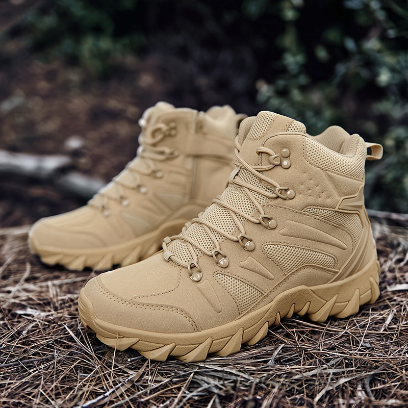 Men's Boots - Non-Slip Sole for Outdoor & – Khaki – main product image