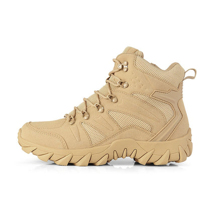 Men's Boots - Non-Slip Sole for Outdoor & – Khaki – Khaki option – view 2