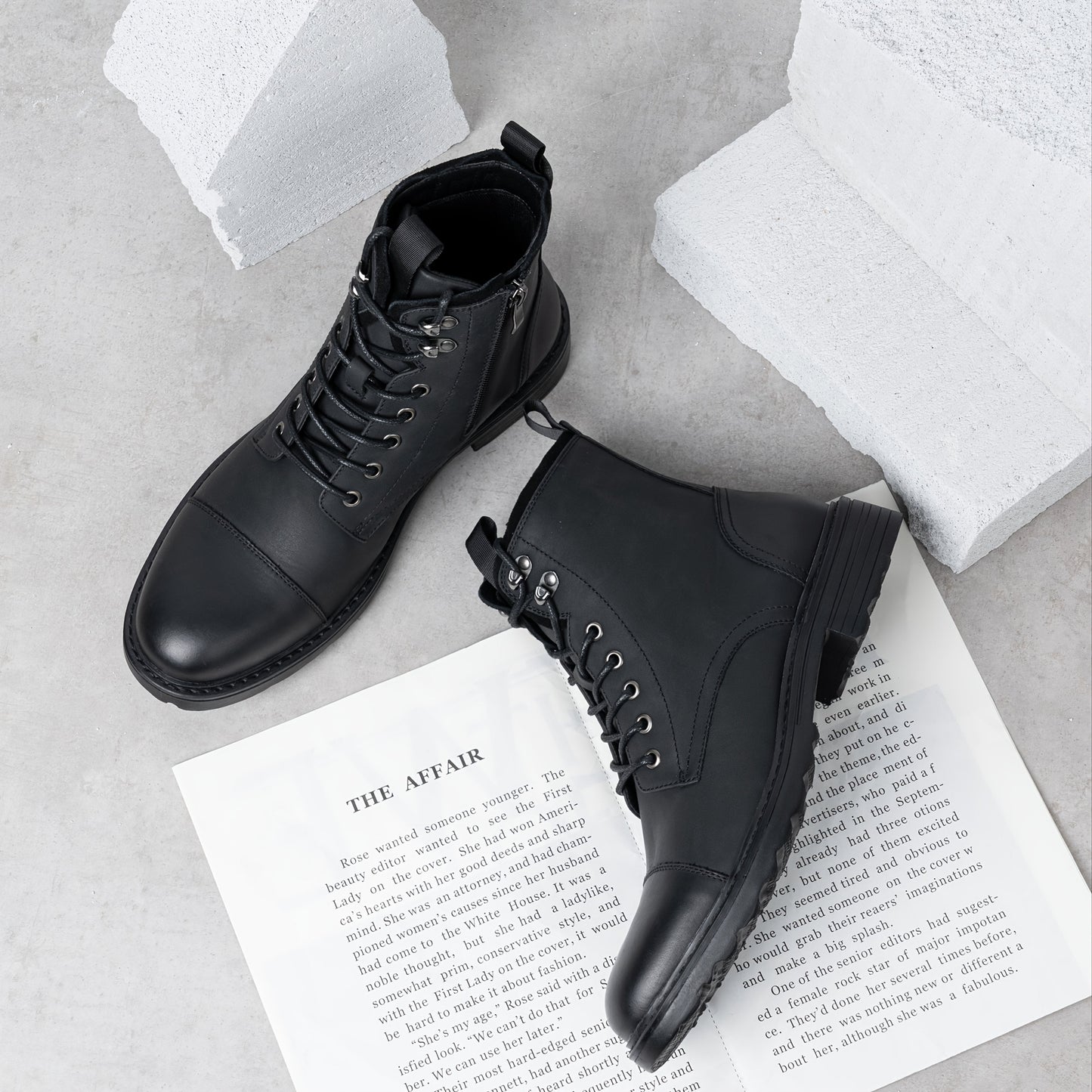 Men's Boots - Non-Slip Sole for Outdoor & – Sizes US 8–US 13 – main product image