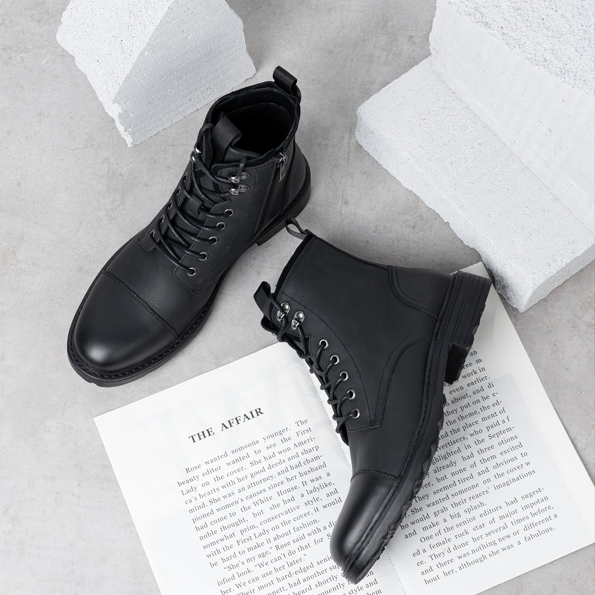 Men's Boots - Non-Slip Sole for Outdoor & – Sizes US 8–US 13 – main product image