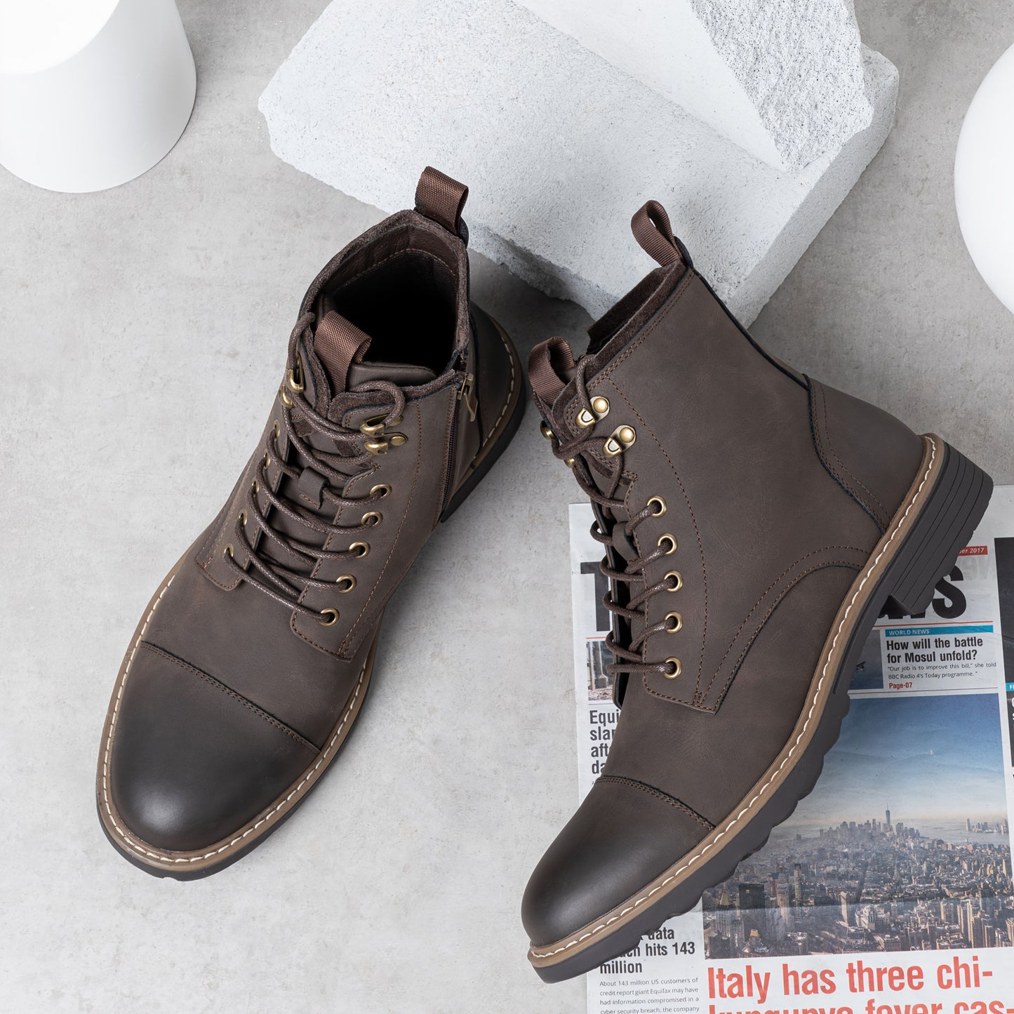 Men's Boots - Non-Slip Sole for Outdoor & – Sizes US 8–US 13 – view 4
