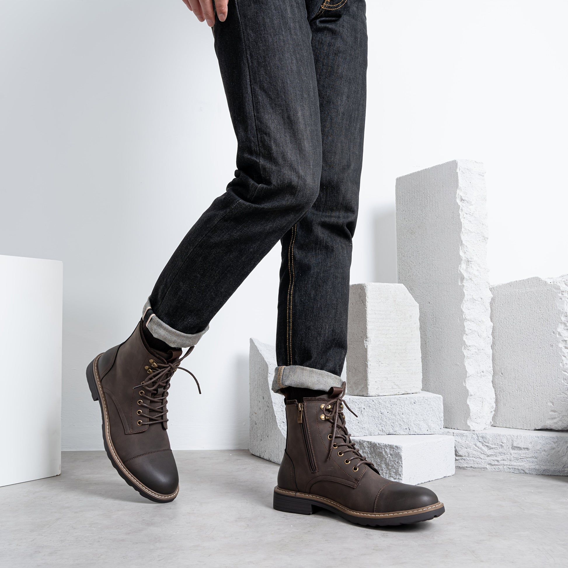 Men's Boots - Non-Slip Sole for Outdoor & – Sizes US 8–US 13 – view 8