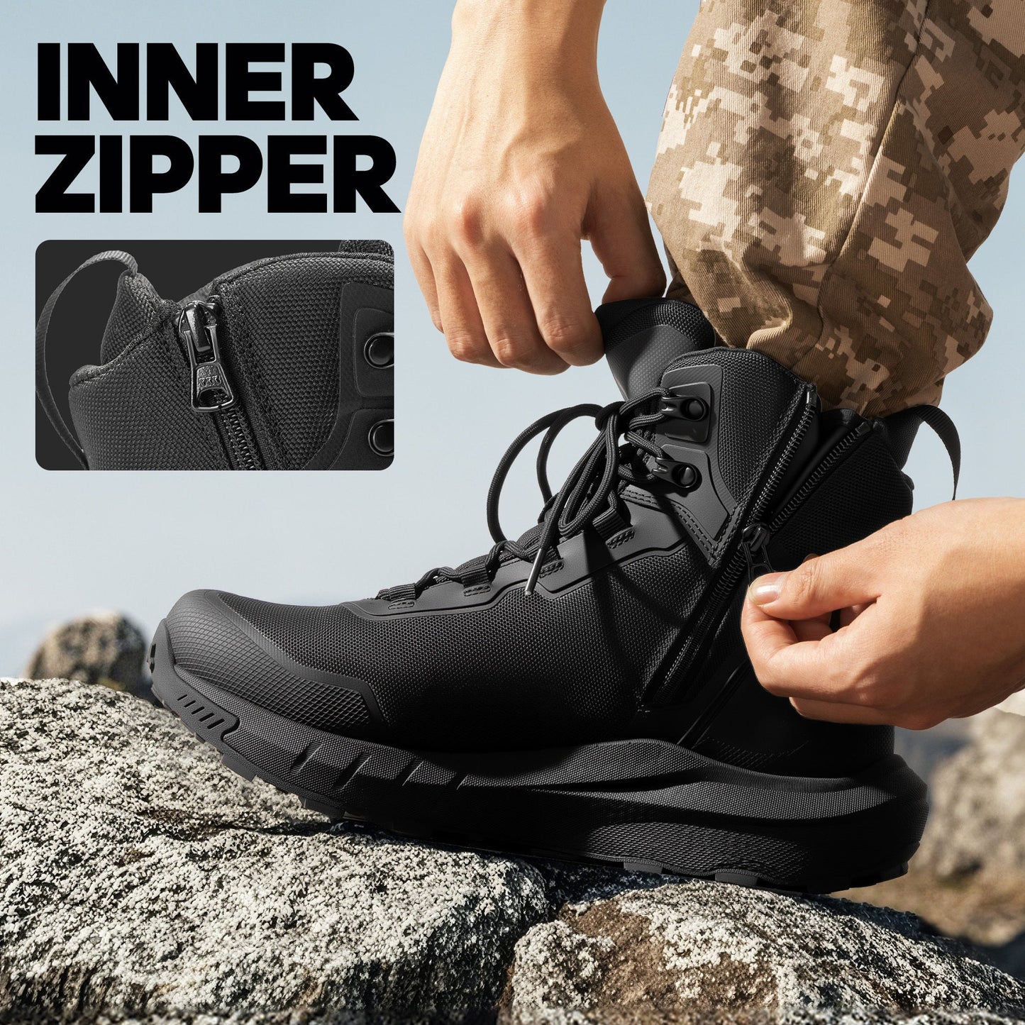 Men's Boots - Non-Slip Sole Lightweight for Beach & Water – view 15
