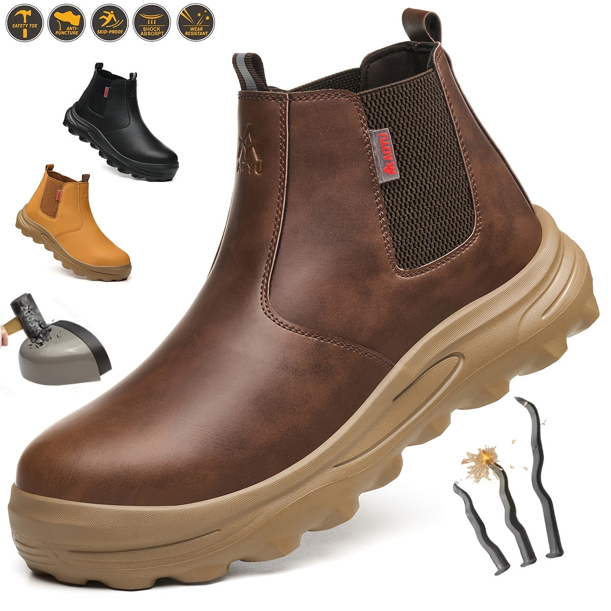 Men's Boots – Sizes US 6–US 11 – main product image
