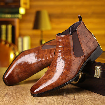 Men's Boots - Slip-On – Brown option – view 4