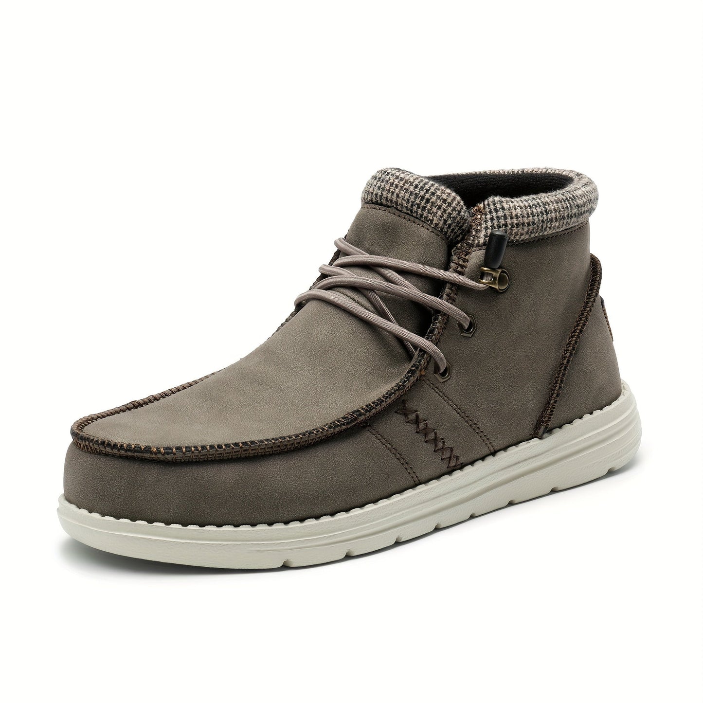 Men's Boots - Slip-On Ease & Warm Lining – Black option – main product image