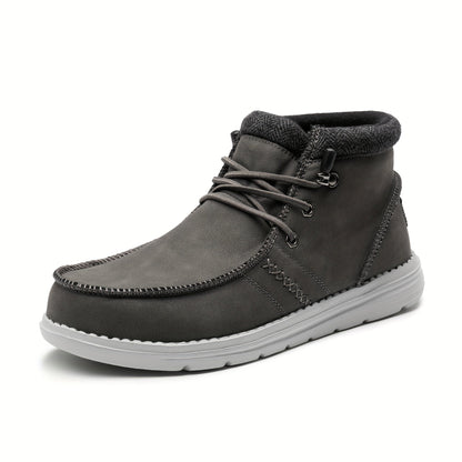 Men's Boots - Slip-On Ease & Warm Lining – Black option – view 7