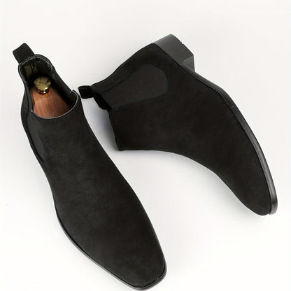 Men's Boots - Slip-On Ease – Tawny / Dark Brown – main product image