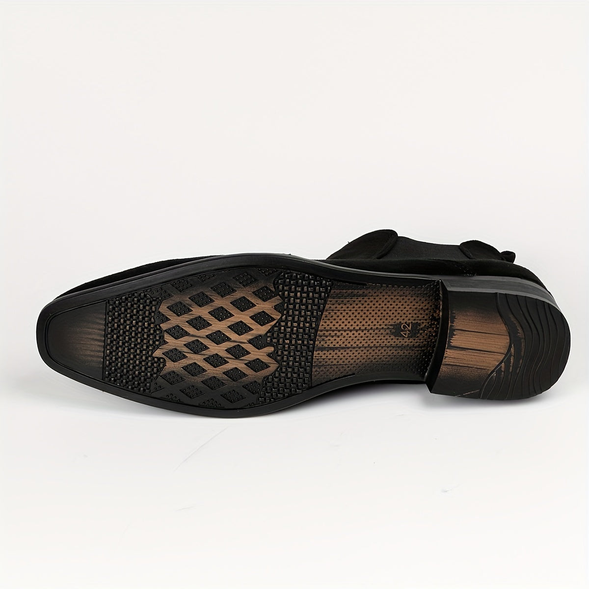 Men's Boots - Slip-On Ease – Tawny / Dark Brown – view 3