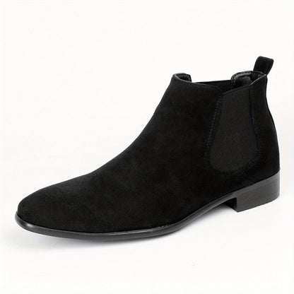 Men's Boots - Slip-On Ease – Tawny / Dark Brown – view 6