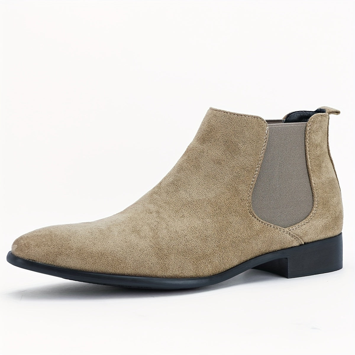 Men's Boots - Slip-On Ease – Tawny / Dark Brown – view 12