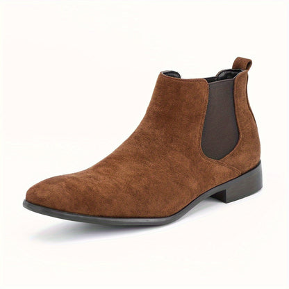 Men's Boots - Slip-On Ease – Tawny / Dark Brown – view 14