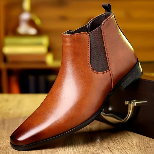 Men's Boots - Slip-On for Everyday Wear – Sizes US 6–US 12.5 – Black option – main product image