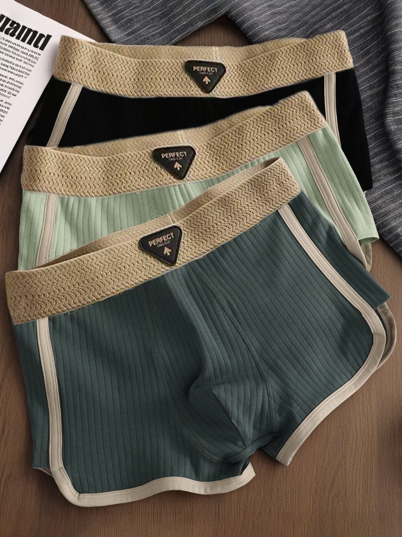 Men's Boxer Briefs - Breathable 3 Pack – Sizes S–XL – view 2