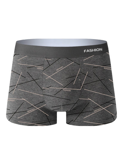Men's Boxer Briefs - Breathable 4 Pack – 4pcs-Line – view 3