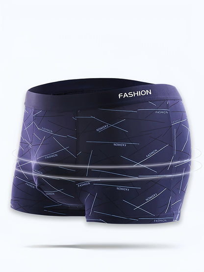 Men's Boxer Briefs - Breathable 4 Pack – 4pcs-Line – view 7