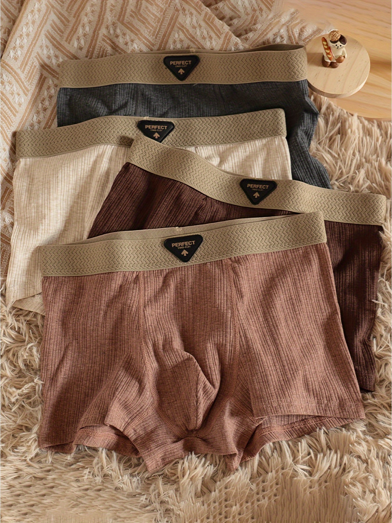Men's Boxer Briefs - Breathable 4 Pack Soft – view 8