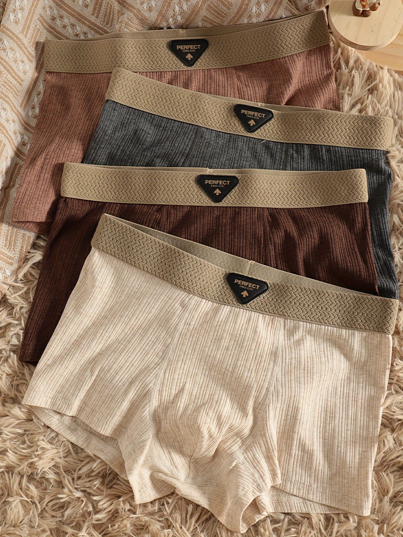 Men's Boxer Briefs - Breathable 4 Pack Soft – view 9