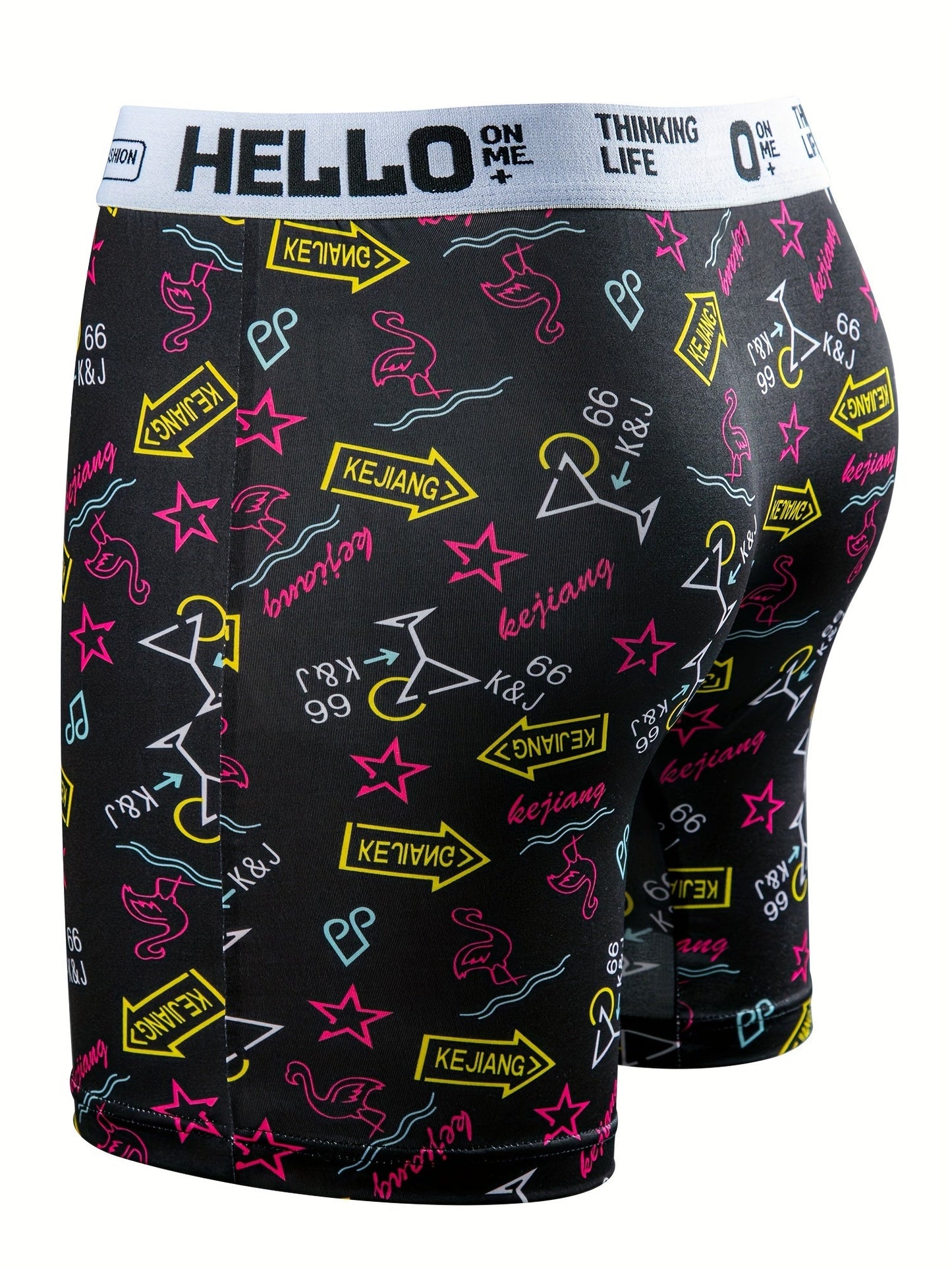 Men's Boxer Briefs - Breathable 5 Pack – 5pcs Printed Trousers – view 7