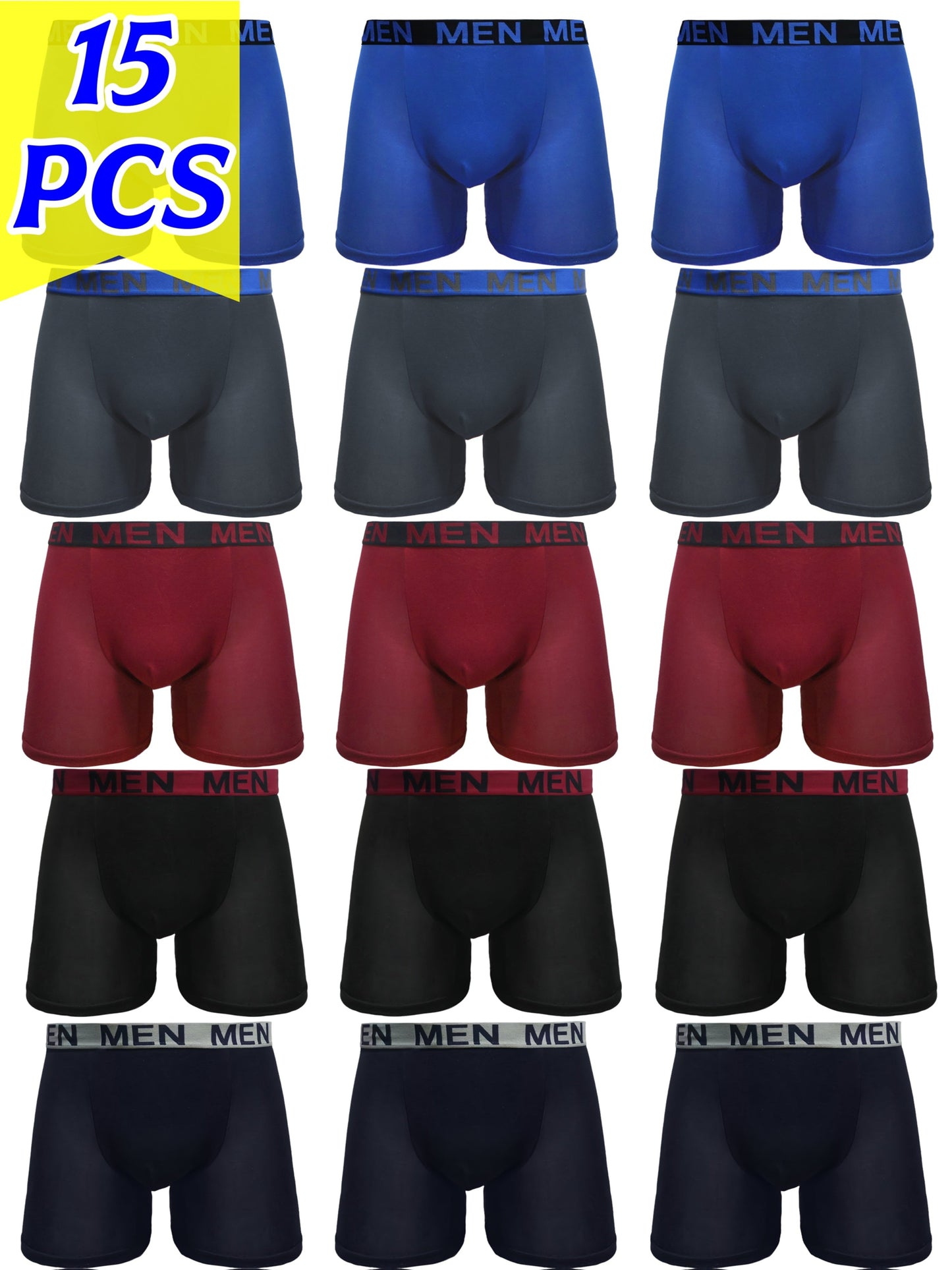 Men's Boxer Briefs - Breathable 5 Pack Essential – view 2