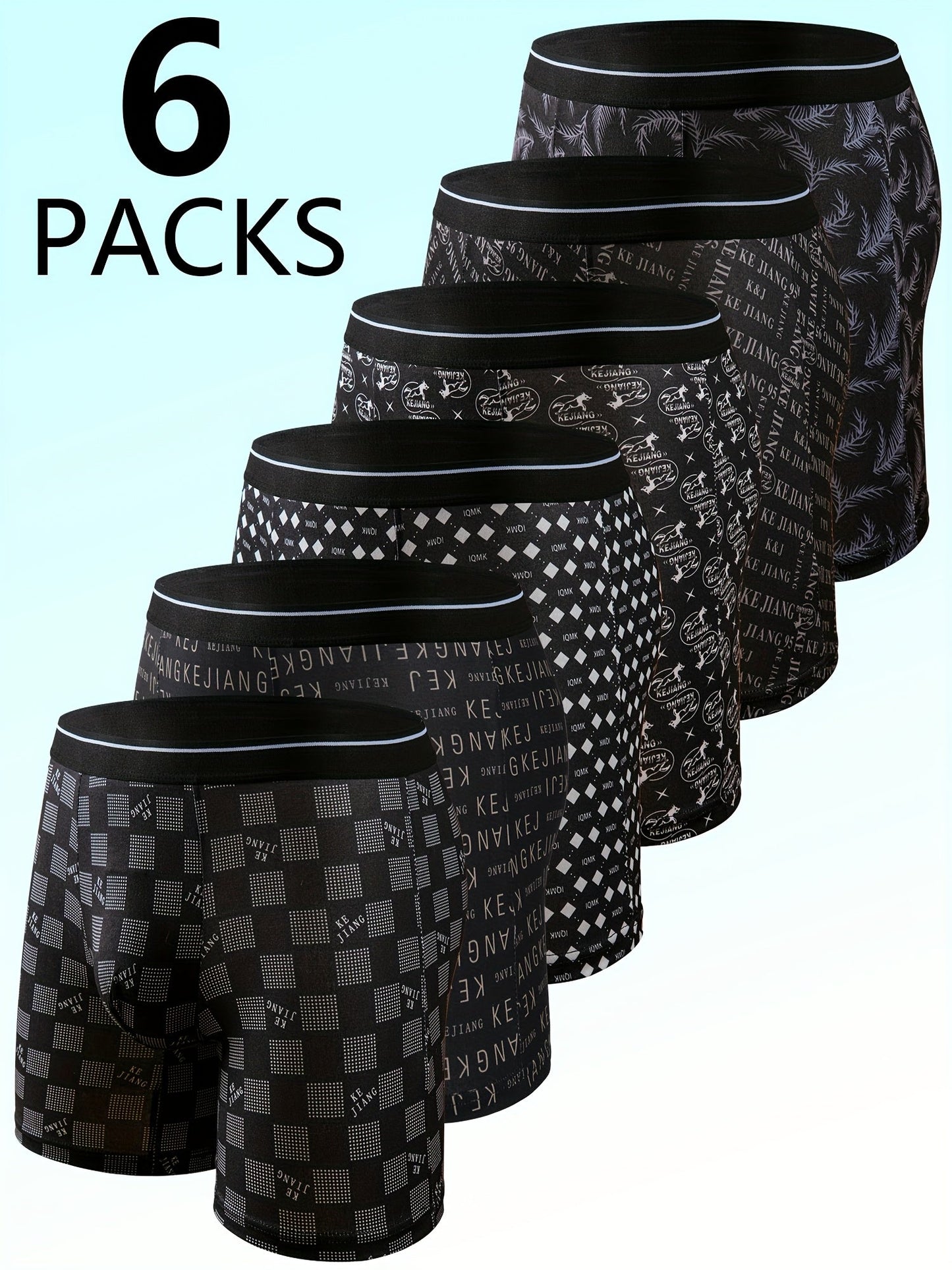 Men's Boxer Briefs - Breathable 6 Pack – Sizes S–XXXL – view 6