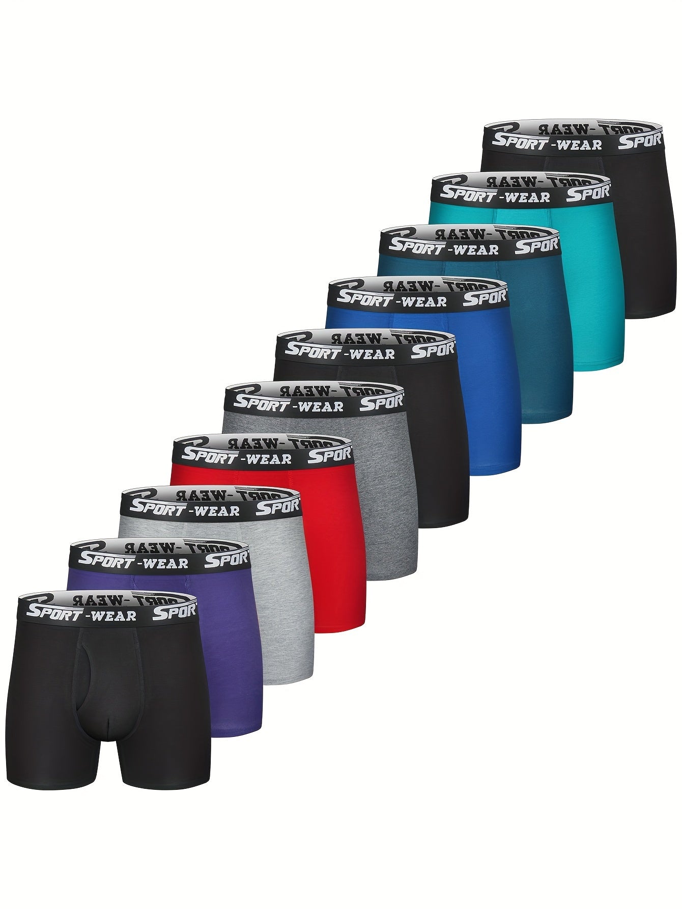 Men's Boxer Briefs - Everyday Comfort 10 Pack – view 7