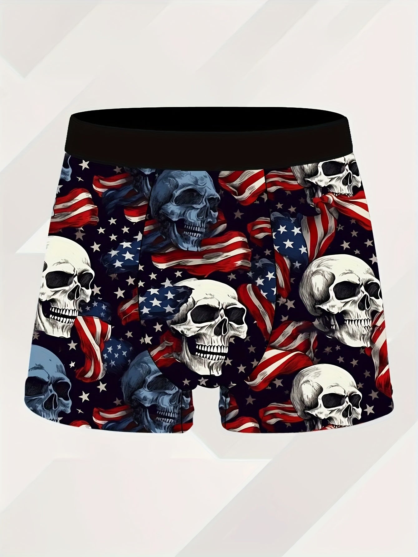Men's Boxer Briefs – Men's Mixed colors Polyester Printed Shorts – Quick-Dry – view 15