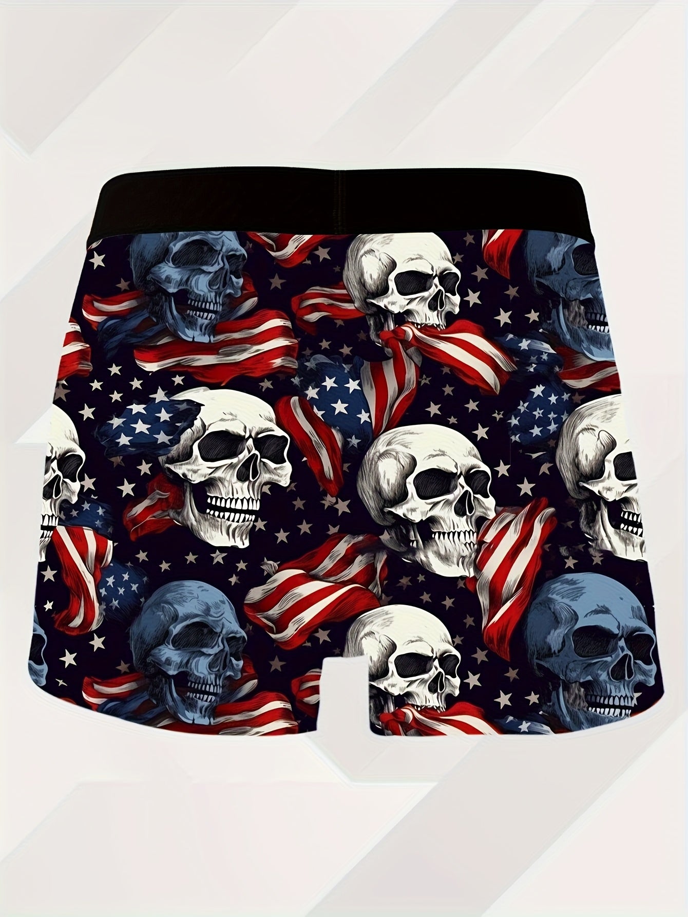 Men's Boxer Briefs – Men's Mixed colors Polyester Printed Shorts – Quick-Dry – view 16