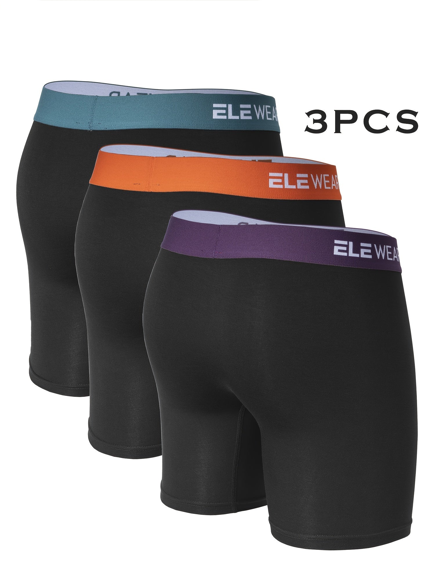 Men's Boxer Briefs - Moisture Wicking 3 Pack – 3-pack Underwear – view 9