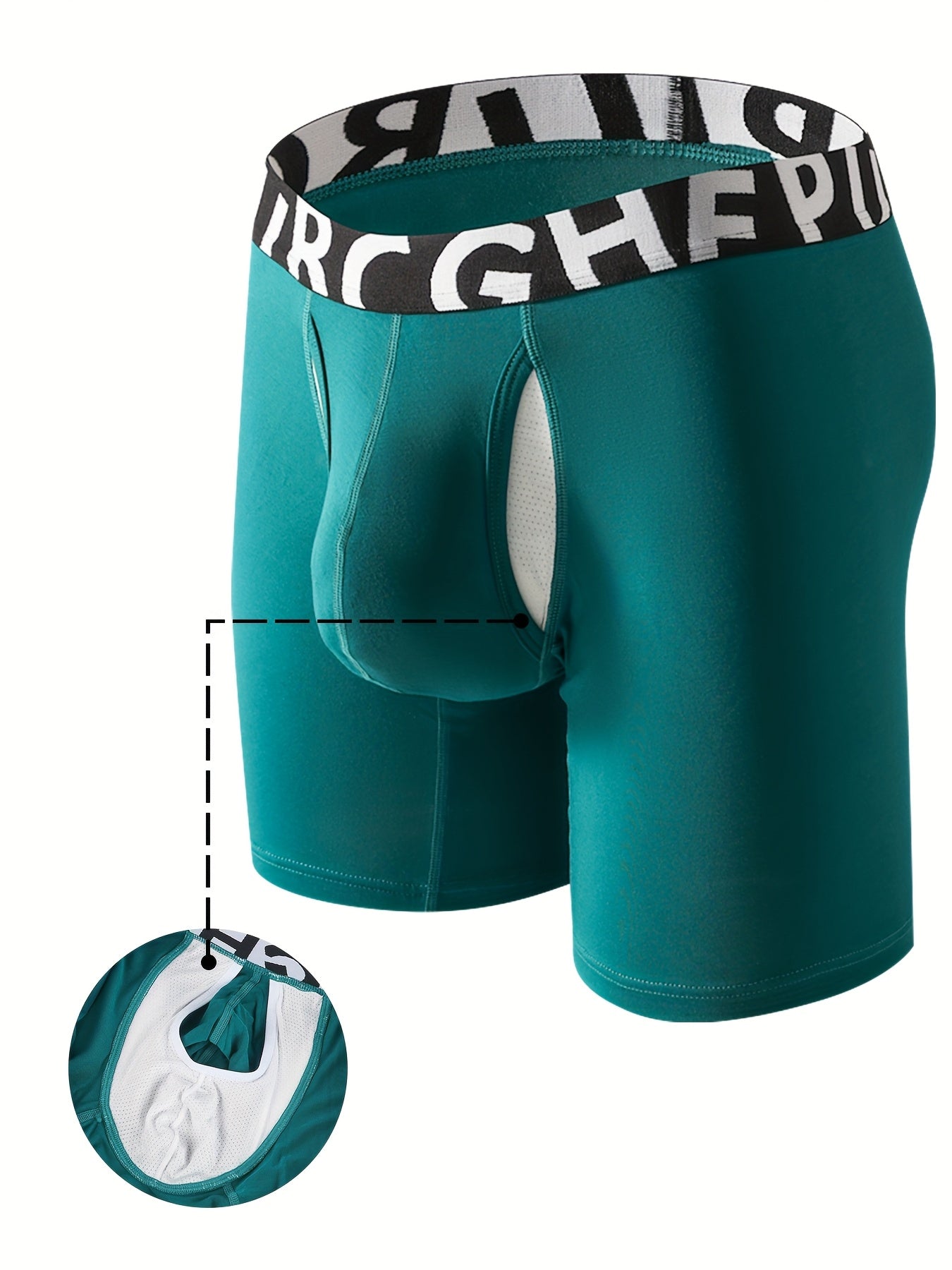 Men's Boxer Briefs - Moisture Wicking 3 Pack – Sizes M–XXL – view 11