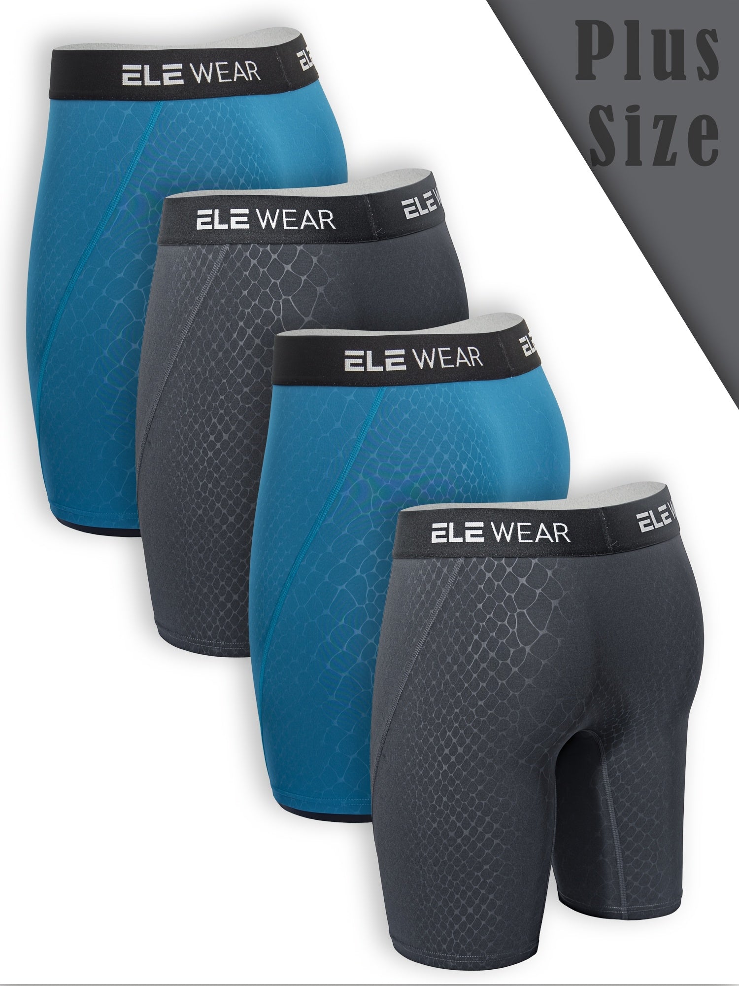 Men's Boxer Briefs - Moisture Wicking 4 Pack Essential – view 4