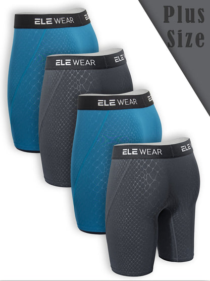 Men's Boxer Briefs - Moisture Wicking 4 Pack Essential – view 4