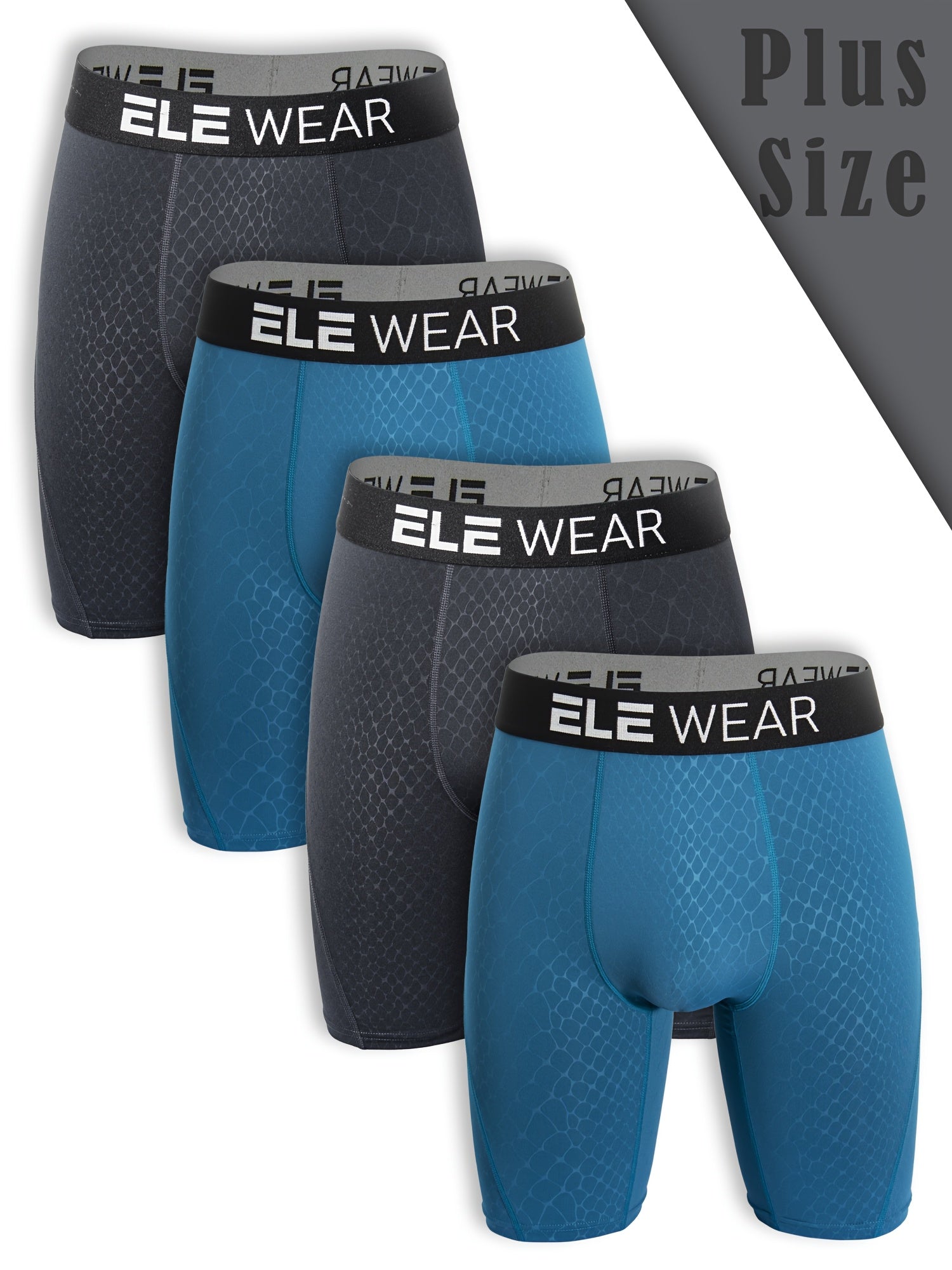 Men's Boxer Briefs - Moisture Wicking 4 Pack Essential – view 5
