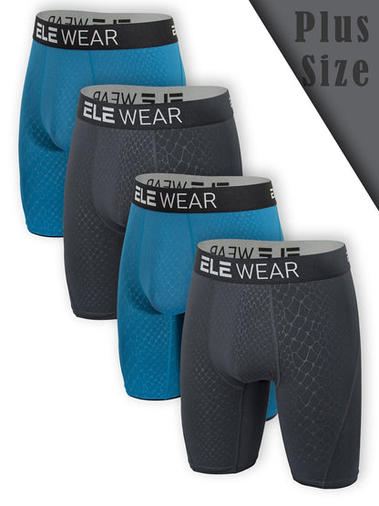 Men's Boxer Briefs - Moisture Wicking 4 Pack Essential – view 6