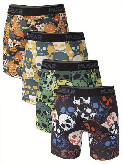 Men's Boxer Briefs - Moisture Wicking 4 Pack – MUS03 – view 3