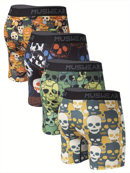 Men's Boxer Briefs - Moisture Wicking 4 Pack – MUS03 – view 5