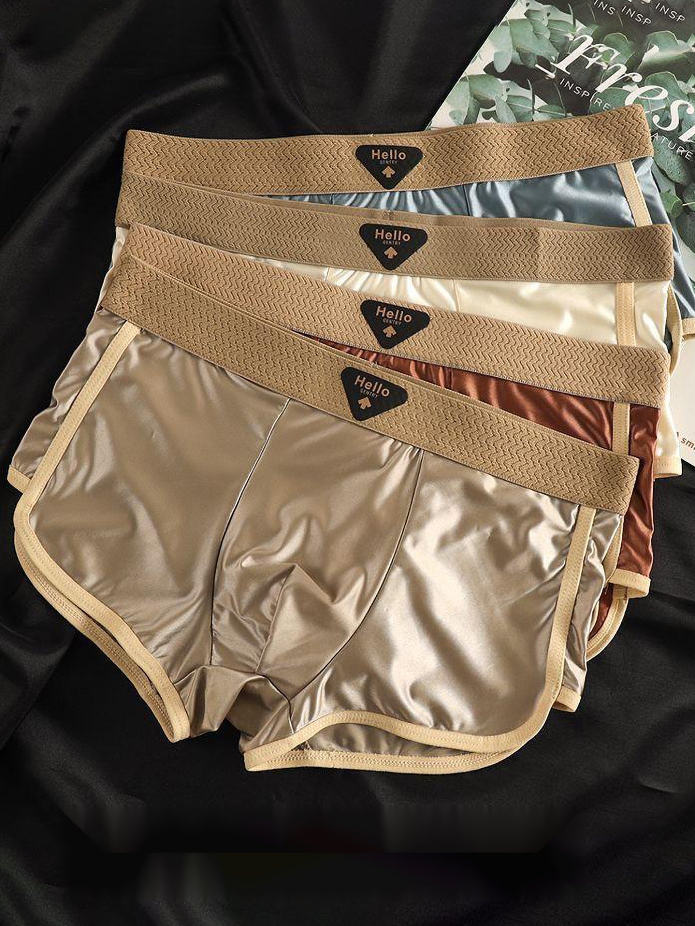 Men's Boxer Briefs - Moisture Wicking 4 Pack – Sizes S–XL – view 10