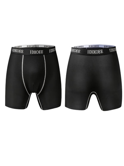 Men's Boxer Briefs - Moisture Wicking 5 Pack – Sizes S–XXXL – view 4