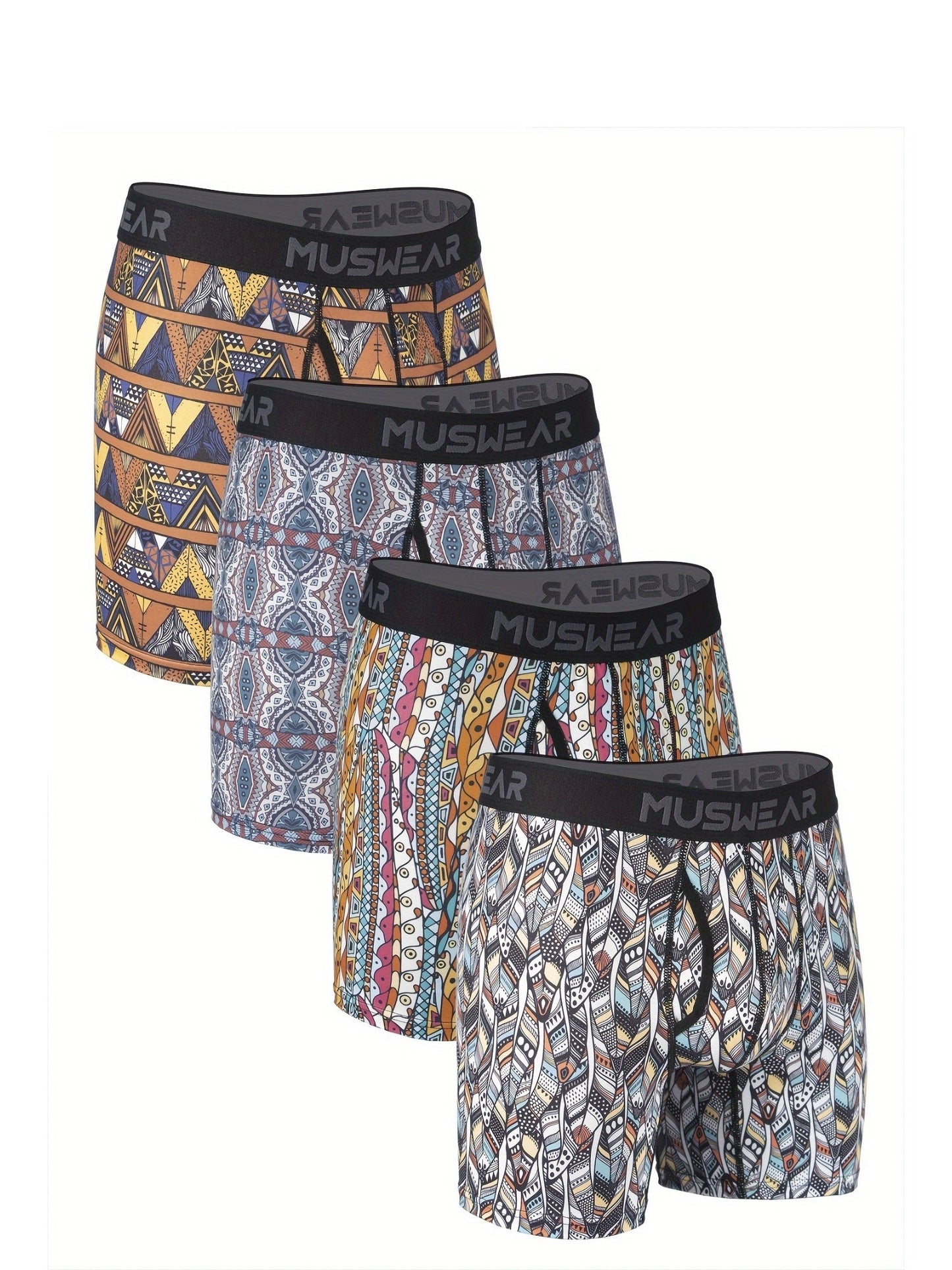 Men's Boxer Briefs - Moisture Wicking – MUS02 – view 7