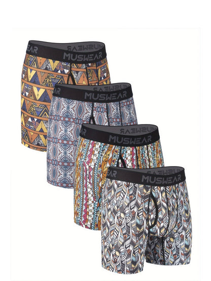 Men's Boxer Briefs - Moisture Wicking – MUS02 – view 7