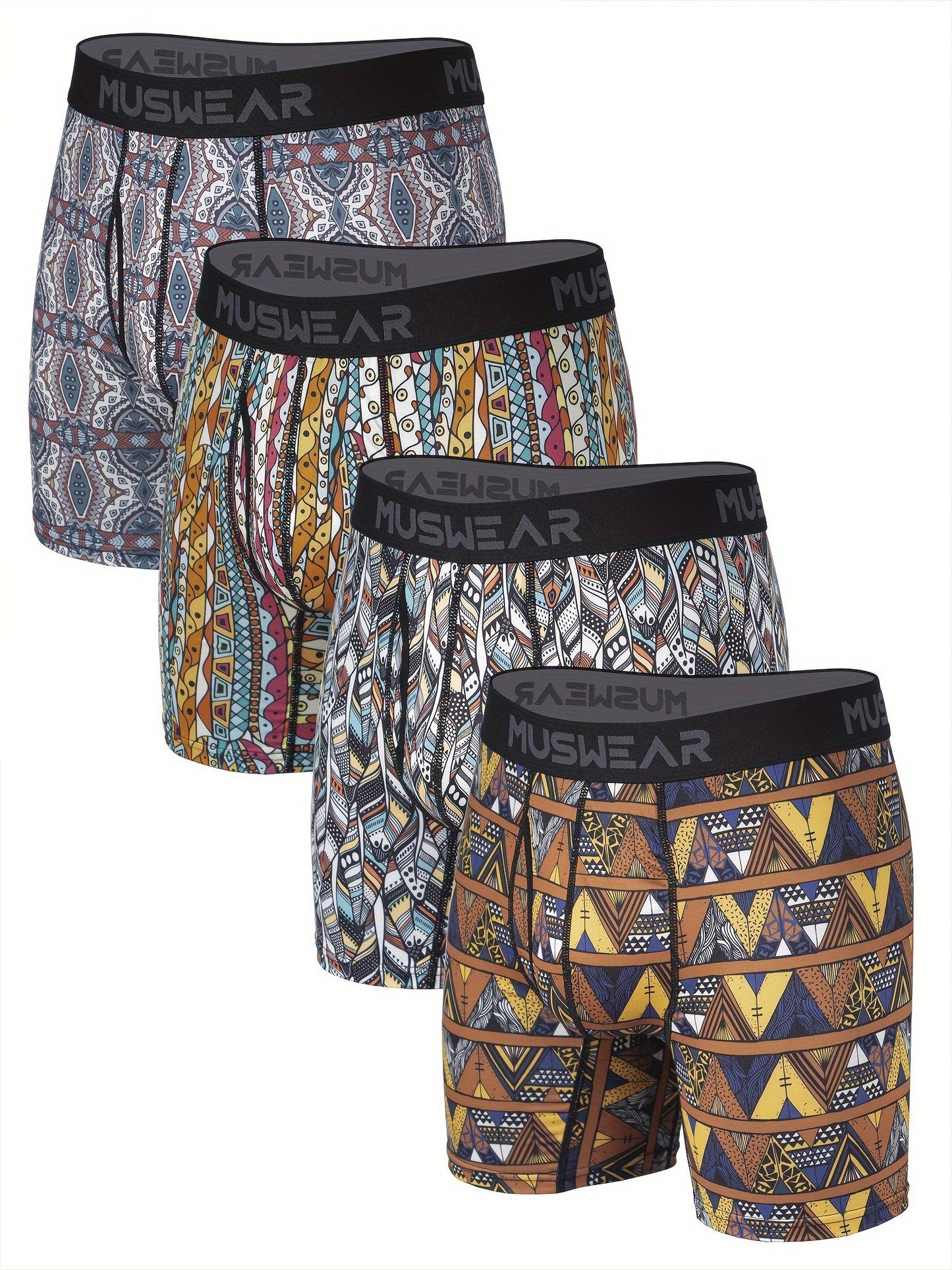 Men's Boxer Briefs - Moisture Wicking – MUS02 – view 9