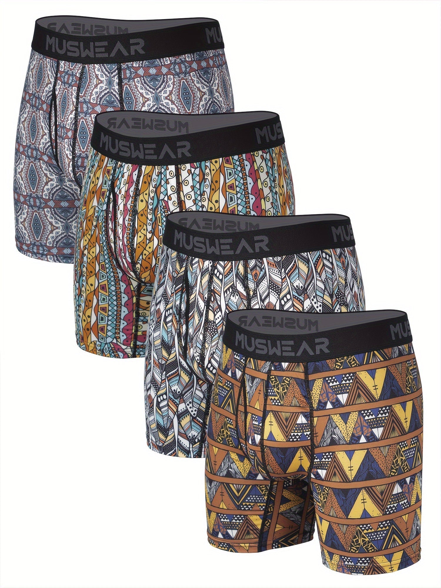 Men's Boxer Briefs - Moisture Wicking – MUS02 – view 9
