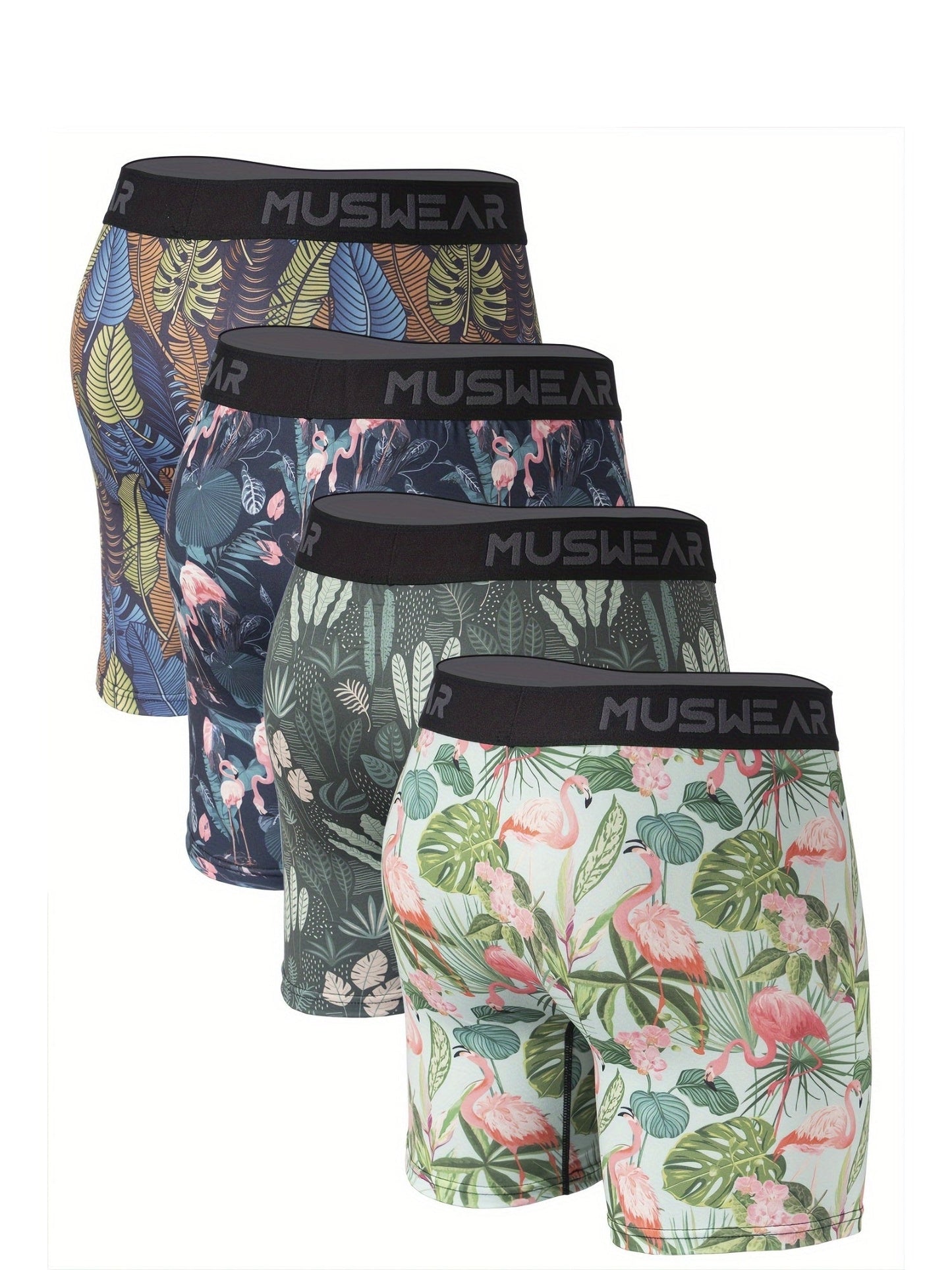 Men's Boxer Briefs - Moisture Wicking – MUS04 – view 3