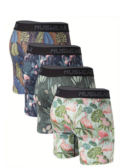 Men's Boxer Briefs - Moisture Wicking – MUS04 – view 3