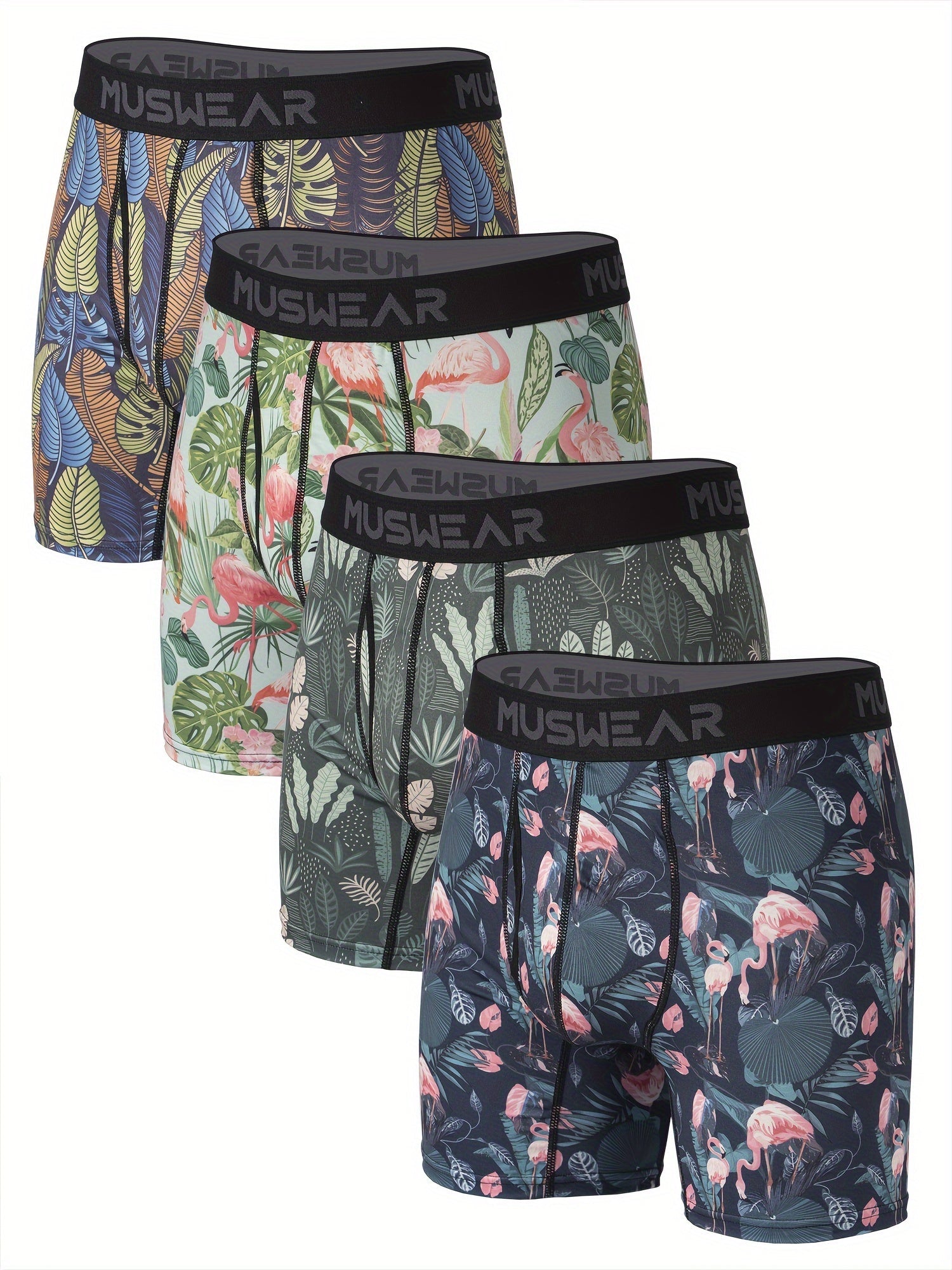 Men's Boxer Briefs - Moisture Wicking – MUS04 – view 4