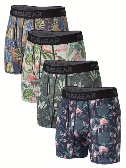 Men's Boxer Briefs - Moisture Wicking – MUS04 – view 4