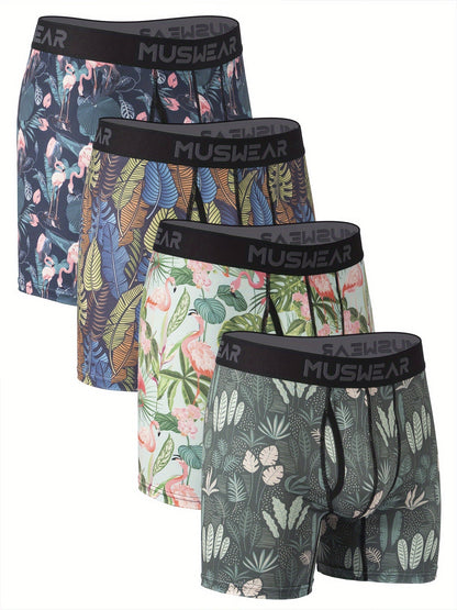 Men's Boxer Briefs - Moisture Wicking – MUS04 – view 5