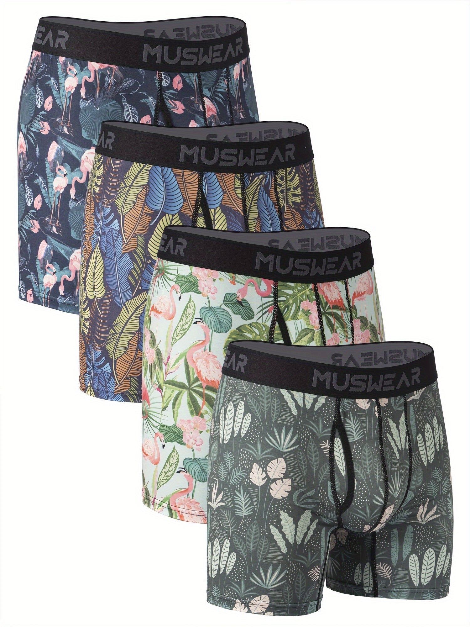 Men's Boxer Briefs - Moisture Wicking – MUS04 – view 9