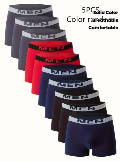 Men's Boxer Briefs - Printed 5 – 5PCS-Random mixed colors – view 6